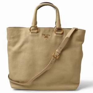Prada Convertible Shopper Tote Vitello #251118P76B